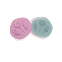 Molde de silicone Trio de Balinhas Ref. 230 Flexarte