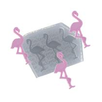 Molde de silicone Trio de Flamingos Ref. 68 Flexarte