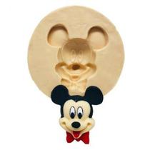 Molde de Silicone Turma do Mickey - Rosto do Mickey Mod 2