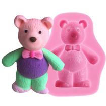 Molde de silicone urso 3d para decorar f365 Molde de silicone urso 3d para decorar f365