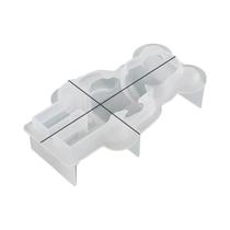 Molde De Silicone Urso Violento Para Resina UV, Chaveiros, Ornamentos E Fabricação De Velas De Gesso Molde De Silicone Urso Violento Para Resina UV, Chaveiros, Ornamentos E Fabricação De Velas De Gesso