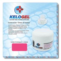 Molde de umbigo em gel de silicone anatômico 1un kelogel