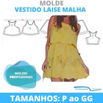 Molde de vestido laise malha, modelagem&diversos, correios