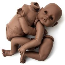 Molde Diva Bebe Reborn Negra Corpinho Articulado Silicone