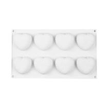 Molde do bolo do silicone do mousse do amor, Bandeja do bolo 3D, Ferramentas do cozimento, Chocolate