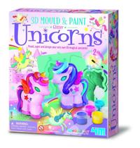 Molde E Pinte: Glitter Unicórnio - 4m- Brinquedo Educativo