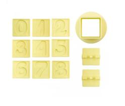 Molde Ejetor Max Numeros S/ Base Bluestar