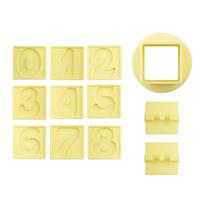 Molde ejetor max p/ doces e brigadeiros números blue star Molde ejetor max p/ doces e brigadeiros números blue star