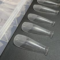 Molde F1 Bailarina Naturalidade Unhas Reutilizável C/120 D&Z