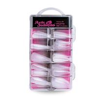 Molde F1 Stiletto Unhas de Gel, Arte Sedução, 100 Unidades