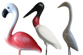 Molde Fazer Garça Nº4 Flamingo Nº5 Tuiuiu Nº3 + Pezinhos