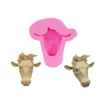 Molde Flexível De Silicone Em Formato De Cabeça De Gato Para Escova De Cabelo, Chocolate, Sabonete, Molde Flexível De Silicone Em Formato De Cabeça De Gato Para Escova De Cabelo, Chocolate, Sabonete,