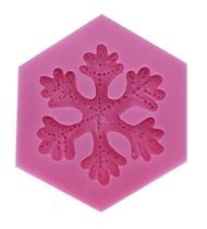 Molde Floco de Neve Natalino - GMEZN451 Molde Floco de Neve Natalino - GMEZN451