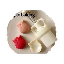 Molde Floral 3D Para Bolo Lunar, Carimbo De Biscoito Rosa, Lírio, Tulipa, Para Bolo De Feijão Mungo Molde Floral 3D Para Bolo Lunar, Carimbo De Biscoito Rosa, Lírio, Tulipa, Para Bolo De Feijão Mungo
