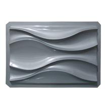 Molde forma de gesso cimento plástico ABS alto impacto Dunas 44 x 29,5 - ILOVE3D