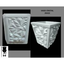 Molde/Forma para Artesanato de Gesso ou Cimento Modelo: Vaso Cristal 25x22 - Barão 3d Formas