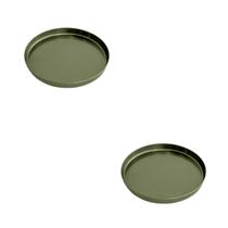 Molde Forma Para Fazer Hambúrguer Caseiro 10cm Kit Com 2 Unidades