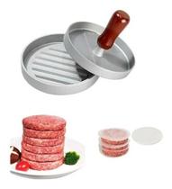 Molde Forma Para Fazer Hambúrguer Caseiro Artesanal Alumínio