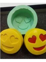 Molde Forma Silicone Sabonete Biscuit Emoji