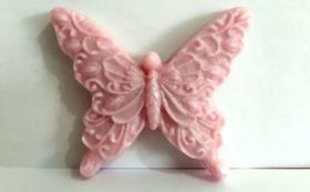 Molde Forma Silicone Sabonete Borboleta Encantada Molde Forma Silicone Sabonete Borboleta Encantada