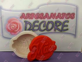 Molde Forma Silicone Sabonete Feliz Dias Das Mães