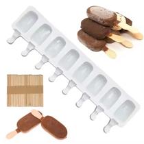 Molde Forma Silicone Sorvete Chocolate Paleta Sabonete Vela Molde Forma Silicone Sorvete Chocolate Paleta Sabonete Vela