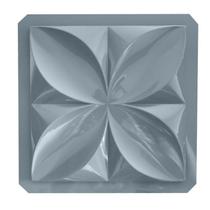 Molde/formas De Gesso 3d Cimento Abs 1,5mm Resistente Pétalas