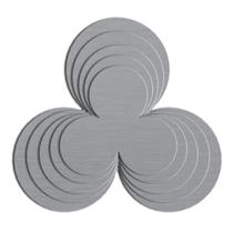 Molde Fuxico Camélia 3 Petálas Máquina Cortar Fita Artmaq M24