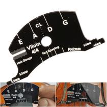 Molde Gabarito Manutenção Violino Corda Ajuste Ângulo 4/4