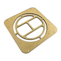 Molde Guia Fabricação Petisqueira Redonda 4 Divisões Tupia