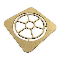 Molde Guia Fabricação Petisqueira Redonda Sete Divisões