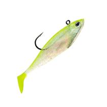 Molde Isca Shad 110mm Silicone preto