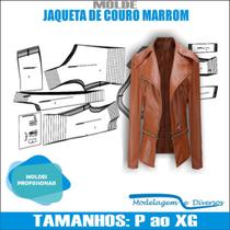 Molde Jaqueta Marrom, Modelagem&Diversos, Tamanhos P Ao Xg Molde Jaqueta Marrom, Modelagem&Diversos, Tamanhos P Ao Xg