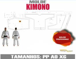 Molde Kimono lutas, Modelagem&Diversos, P Ao Xg