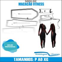 Molde Macacão Fitness, Modelagem&Diversos,Tamanhos P Ao Xg Molde Macacão Fitness, Modelagem&Diversos,Tamanhos P Ao Xg
