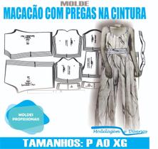 Molde macacão viscose, modelagem&diversos, p ao xg, correios