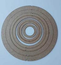 Molde Macramê para Porta Copos em MDF Cortado a Laser Molde Macramê para Porta Copos em MDF Cortado a Laser