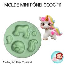 Molde Mini Pônei - codg 111- coleção Bia Cravol
