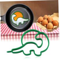 Molde modelador de ovos EY Silicone Dinosaur Omelete Monster Green - Generic