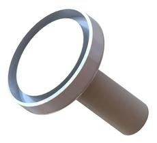 Molde Modelador Esfiha Aberta 9Cm Branco Molde Modelador Esfiha Aberta 9Cm Branco