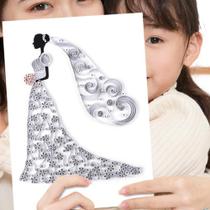 Molde Noiva Para Quilling Artesanato Patchwork 10 Unidades Molde Noiva Para Quilling Artesanato Patchwork 10 Unidades