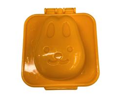 Molde Ovo/Arroz Divertido Coelho Laranja 1pç
