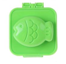 Molde Ovo/Arroz Divertido Peixe Verde 1pç