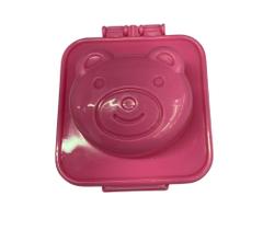 Molde Ovo/Arroz Divertido Urso Rosa 1pç