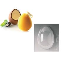 Molde Ovo de Chocolate Silicone Páscoa Forma 21cm Doce Confeteiro Culinária Silikomart Molde Ovo de Chocolate Silicone Páscoa Forma 21cm Doce Confeteiro Culinária Silikomart