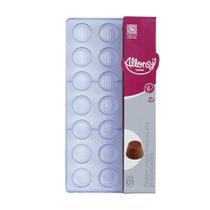 Molde para bombons poliestireno Bombom 21 cavidades Molde para bombons poliestireno Bombom 21 cavidades