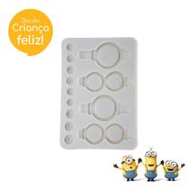 Molde para Decoração em Pasta de Minions - GMEZN563 Molde para Decoração em Pasta de Minions - GMEZN563