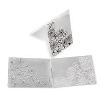Molde para Embossing Floral Grande - Mimo - 10,6 X 15 Cm