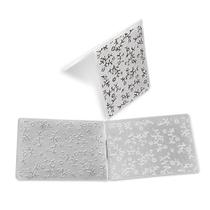 Molde para Embossing Floral Pequeno - Mimo - 10,6 X 15 cm
