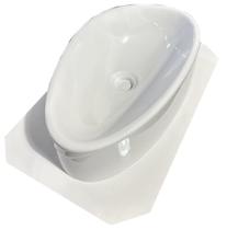 Molde Para Fazer Cuba Pia De Banheiro Fôrma De Cuba 42X25X11cm IN450